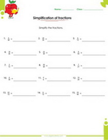 Simplifying fractions worksheet grade 5, simplifying algebraic fractions, equivalent fraction worksheet