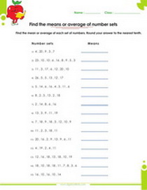 probability and statistics printable pdf worksheets for kids